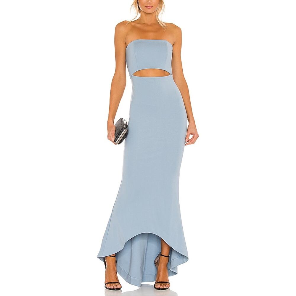 NBD Sleek Blue June Gown Size XS